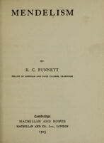 view Mendelism / by R.C. Punnett.